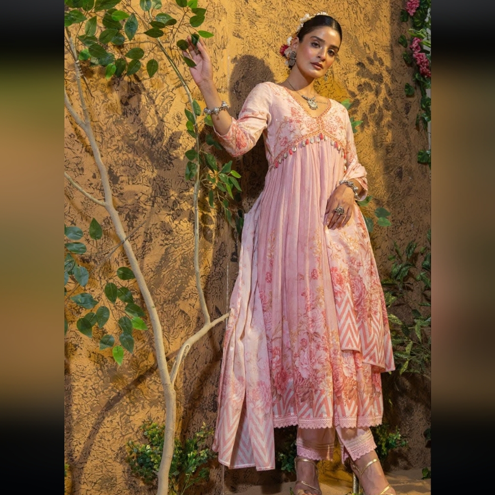 Indian Mulmul Cotton Dress
